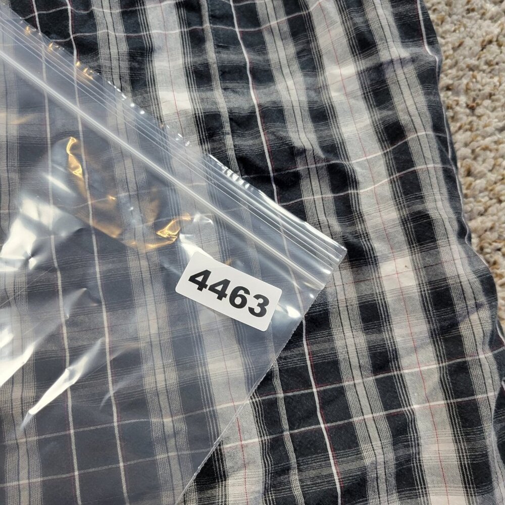 Harley Davidson Shirt Mens Large Button Work Shirt Embroidered Plaid Multicolor - Picture 7 of 7